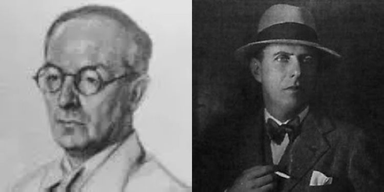 Retratos de Aurelio Núñez Morgado y Carlos Morla Lynch