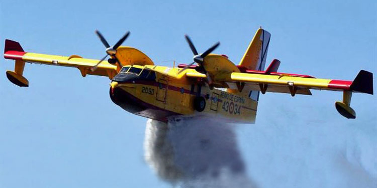 Turquía agradece a España el envío de tres aviones para luchar contra los incendios