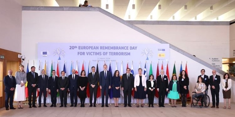 España y la Comisión Europea recuerdan en Madrid a las víctimas en el vigésimo aniversario del 11-M