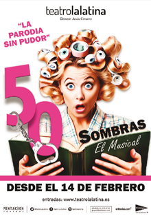 Llega al Teatro La Latina la hilarante comedia musical ’50 sombras’