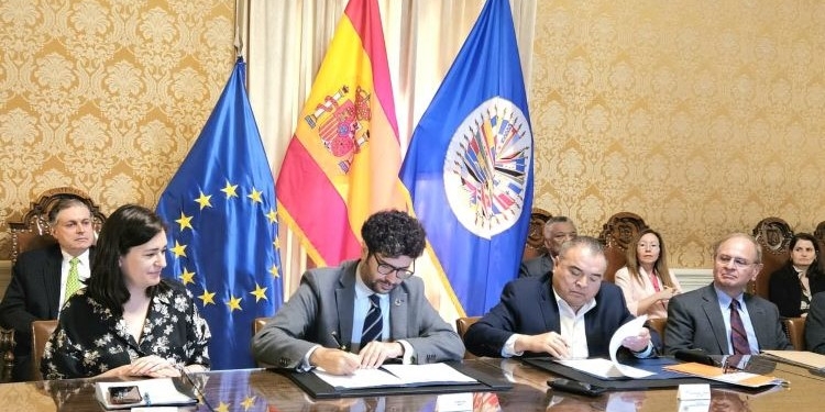 La AECID aportará 1,9 millones a los proyectos de la OEA sobre derechos humanos, paz y democracia