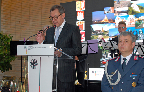 El embajador alemán subraya que Europa necesita «una España fuerte y unida»