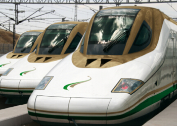 Trenes del AVE Medina-La meca.