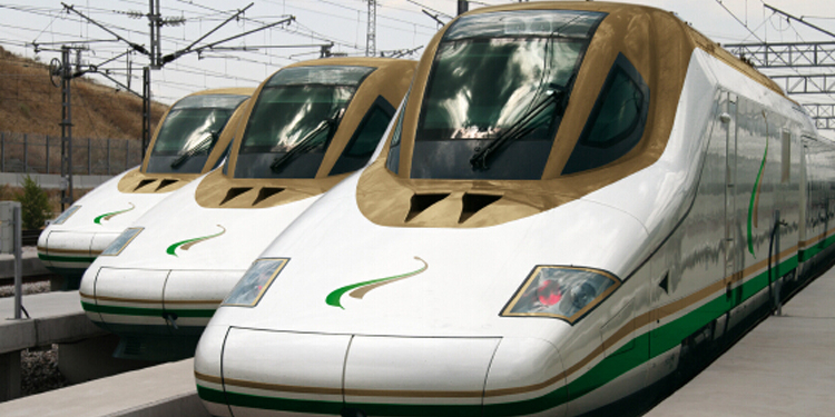 Trenes del AVE Medina-La meca.