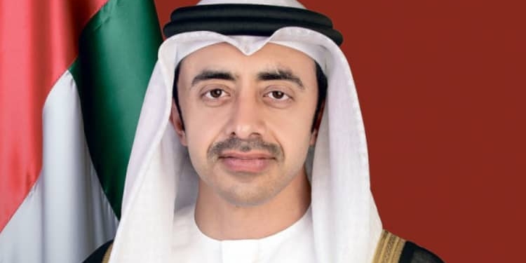 El jeque Abdullah bin Zayed Al Nahyan.