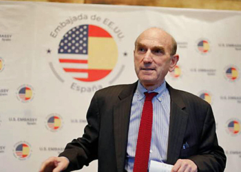 Elliott Abrams, ayer en Madrid./ Foto: Jesús G. Feria/La Razón