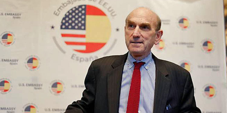 Elliott Abrams, ayer en Madrid./ Foto: Jesús G. Feria/La Razón