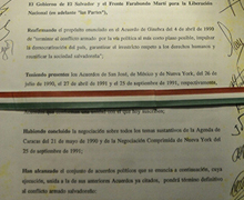 El Salvador conmemora la firma de los Acuerdos de Paz de Chapultepec