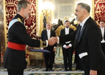 El embajador de Irak terminó su estancia en España