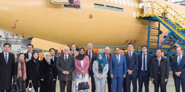 Embajadores árabes y asiáticos visitan las instalaciones de Airbus