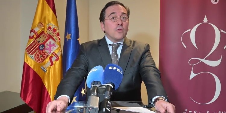 Albares abordará en Jordania y Egipto el compromiso de Sánchez de reconocer el Estado palestino