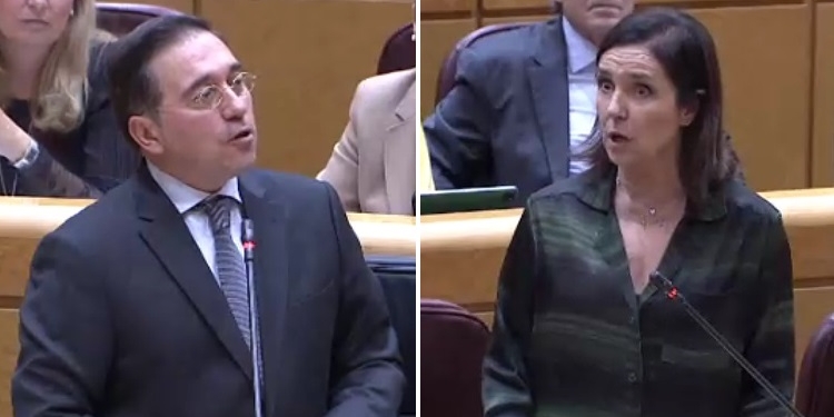 Albares y PP vuelven a enzarzarse en el Senado en torno a las relaciones con Marruecos