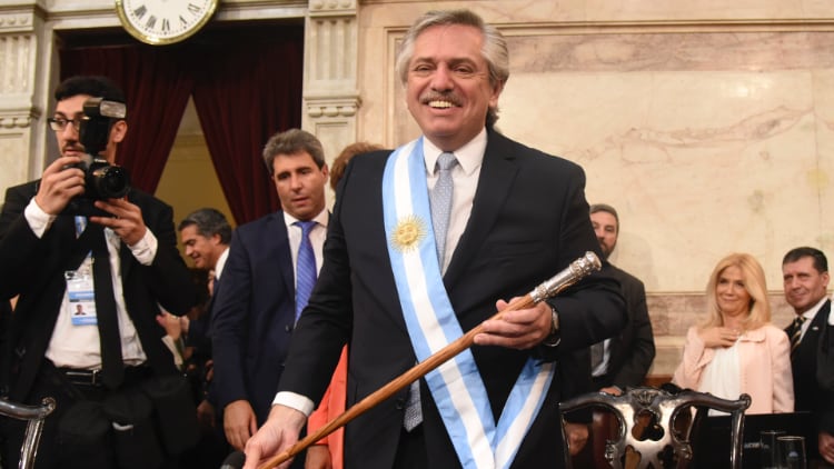 Alberto Fernández.