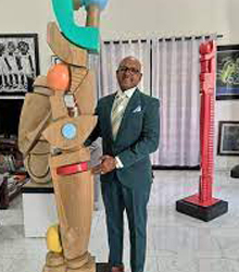 Inaugurada la exposición ‘Alegoría dominicana’, del escultor Juan Trinidad