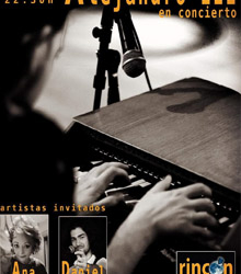 Nuevo concierto del pianista Alejandro III con las voces de Ana Torre y Daniel Shay