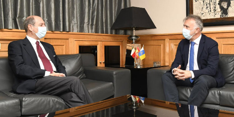 Primera misión del embajador de Italia en las Islas Canarias
