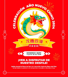 Presentación del Año Nuevo Chino en el Centro Cultural de China