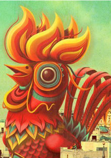 El Ayuntamiento de Madrid celebra el Nuevo Año del Gallo Rojo