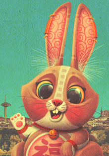 Madrid se llena de arte con el Año Nuevo Chino, el Año del Conejo