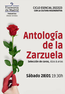 Filarmonía de Madrid presenta de nuevo ‘La Antología de la Zarzuela’