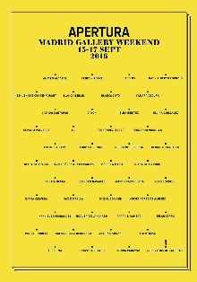 Acción Cultural Española presenta el Madrid Gallery Weekend 2016