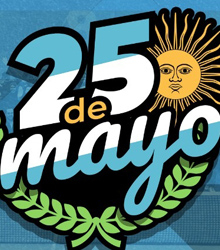 Fiesta popular de la cultura argentina para celebrar el Día de la Patria