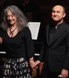 Concierto de los pianistas Martha Argerich y Nelson Goerner