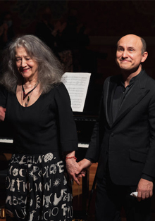 Concierto de los pianistas Martha Argerich y Nelson Goerner