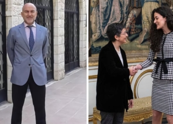 Manuel Durán y Cristina Conesa.