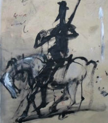 Letonia celebra su centenario en Esquivias con arte sobre El Quijote