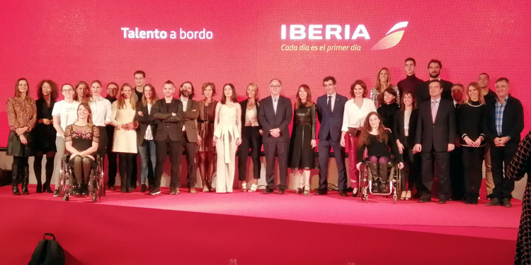 Iberia apoya la cultura española con la plataforma ‘Talento a bordo’