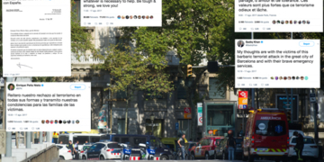 El atentado terrorista de Barcelona desata una ola de solidaridad internacional