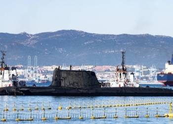 Verdemar alerta de la llegada de un nuevo submarino nuclear a Gibraltar