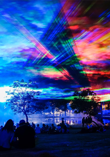 La aurora boreal llega a Madrid de la mano del suizo Dan Archer