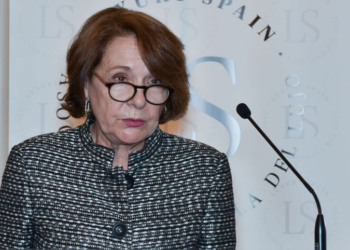 La embajadora de España en Suiza y presidenta de AMDE, Aurora Díaz Rato.