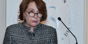 La embajadora de España en Suiza y presidenta de AMDE, Aurora Díaz Rato.