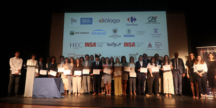 La Embajada de Francia entrega las becas Avenir del curso 2022-23