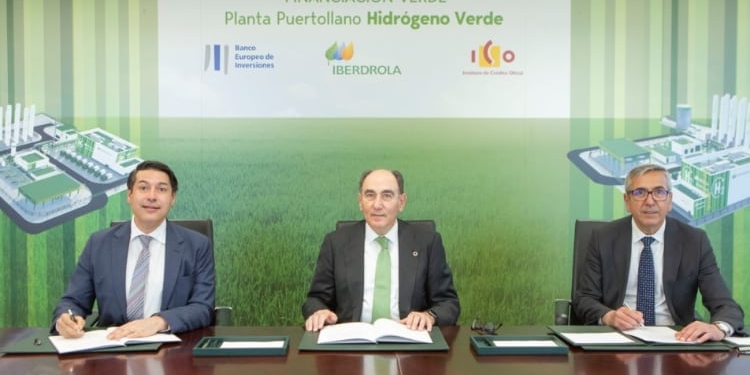 El BEI y el ICO financiarán con 88 millones una planta de hidrógeno verde de Iberdrola