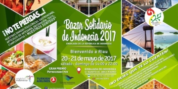 Bazar Solidario en la Embajada de Indonesia los días 20-21 de mayo
