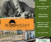 Las celebraciones del Bloomsday 2017 llegan a toda España