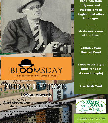 Las celebraciones del Bloomsday 2017 llegan a toda España