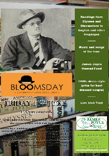 Las celebraciones del Bloomsday 2017 llegan a toda España