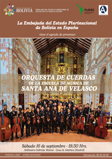 Cita con la Orquesta de Cuerdas de la Escuela de Santa Ana de Velasco de Bolivia