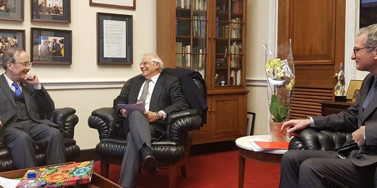 Borrell asegura a EEUU que España y la UE rechazan la Helms-Burton “por principio”