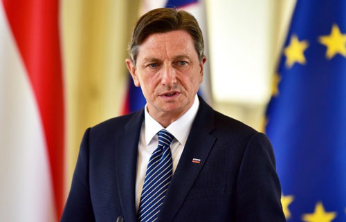 El presidente de Eslovenia, Borut Pahor.