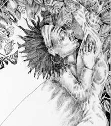 Ilustraciones literarias en la exposición ‘Brujerías y Cien años de Soledad’