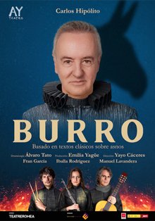 ‘Burro’, un monólogo basado en textos clásicos sobre asnos