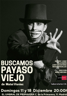 ‘Buscamos payaso viejo’, teatro rumano en El Umbral de Primavera