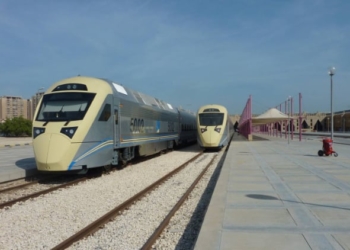 Trenes de CAF en Arabia Saudí.
