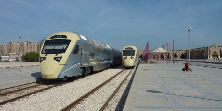 Trenes de CAF en Arabia Saudí.